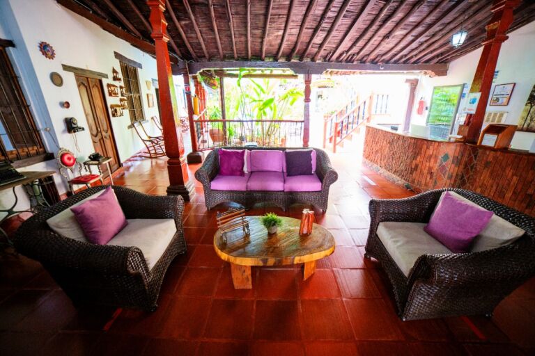 Pull up a rocking chair, grab a good book, and relax in green tranquillity